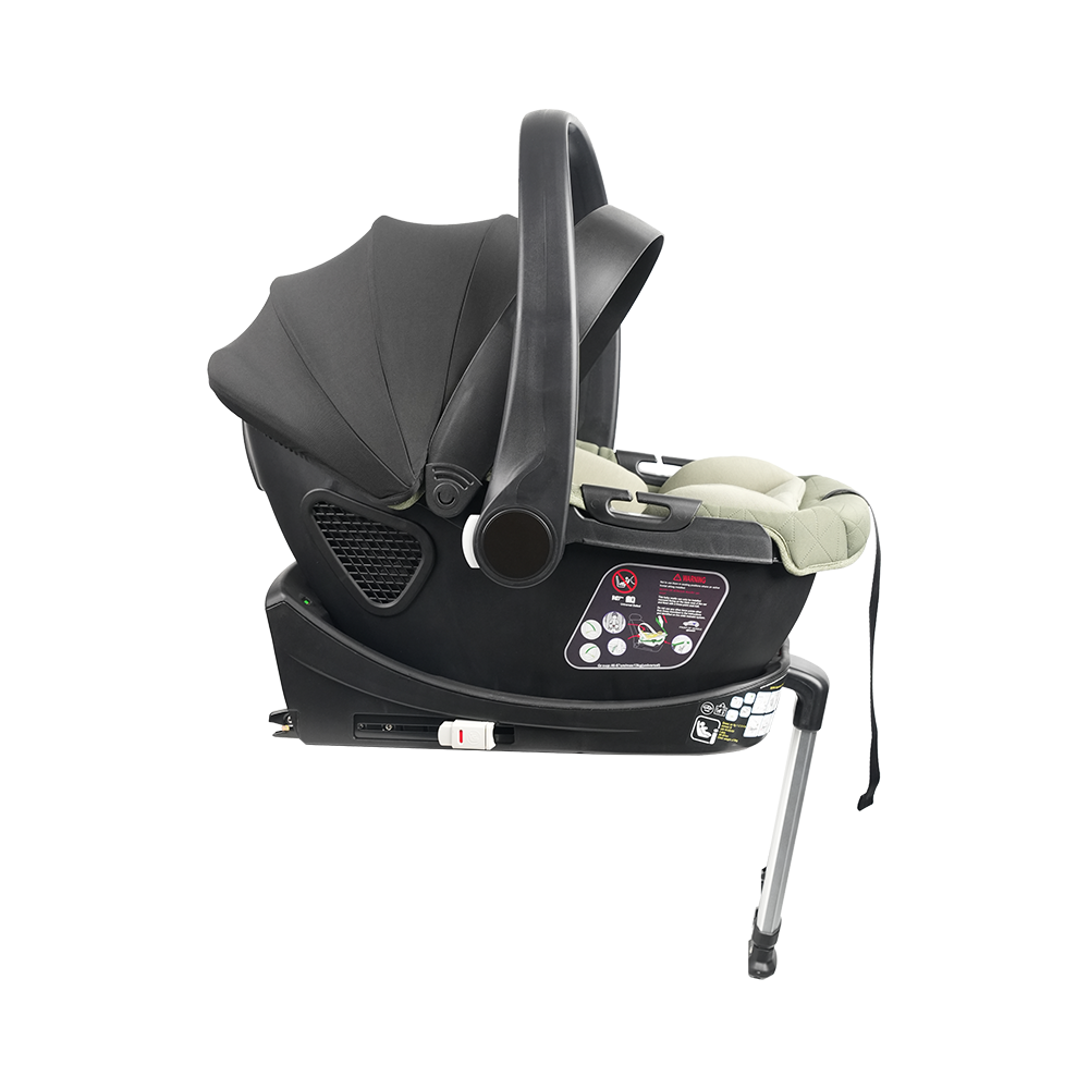 YKO-801 Lightweight Infant Car Seat with Large Canopy