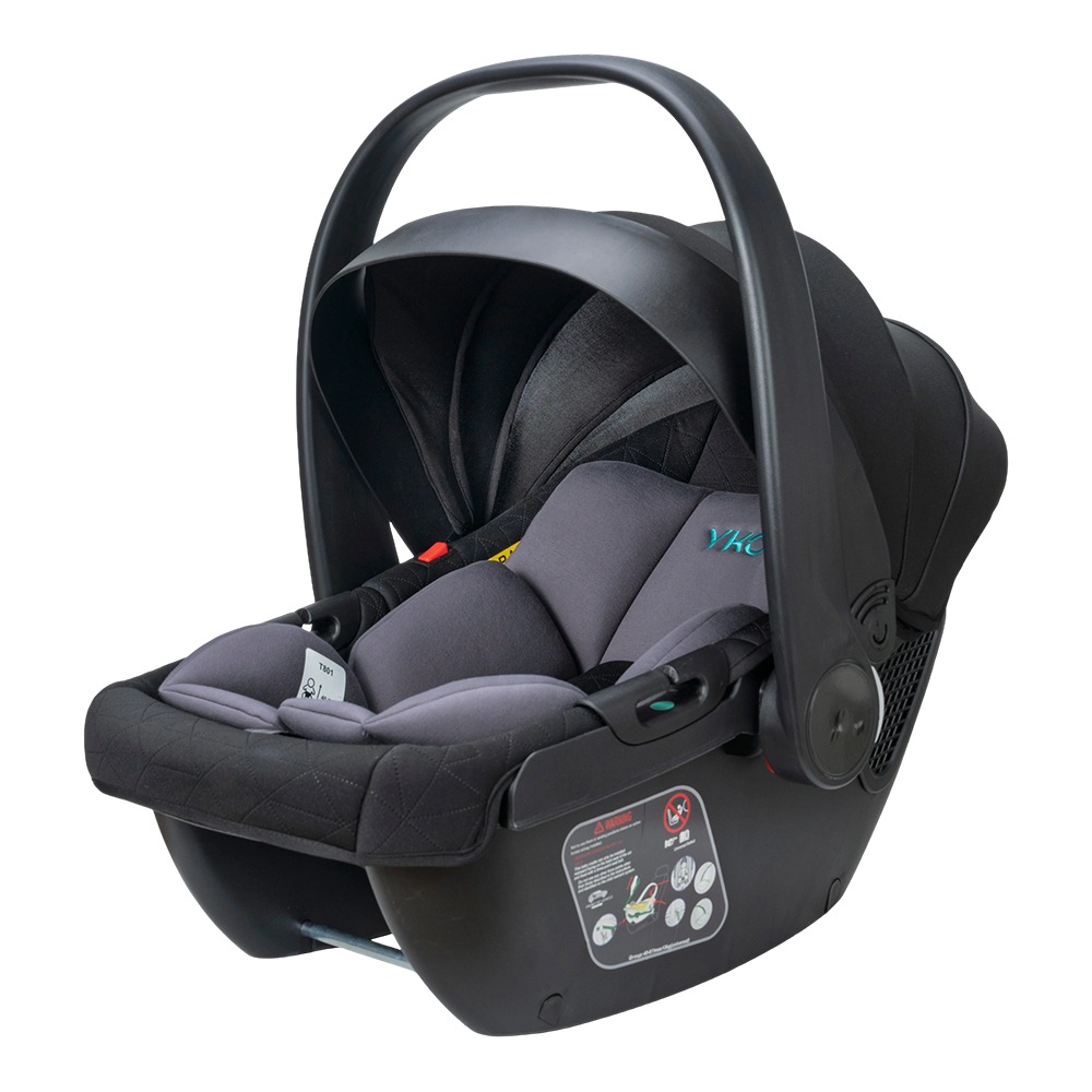 YKO-801 Lightweight Infant Car Seat with Large Canopy
