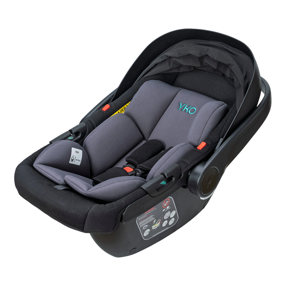 YKO-801 Lightweight Infant Car Seat with Large Canopy