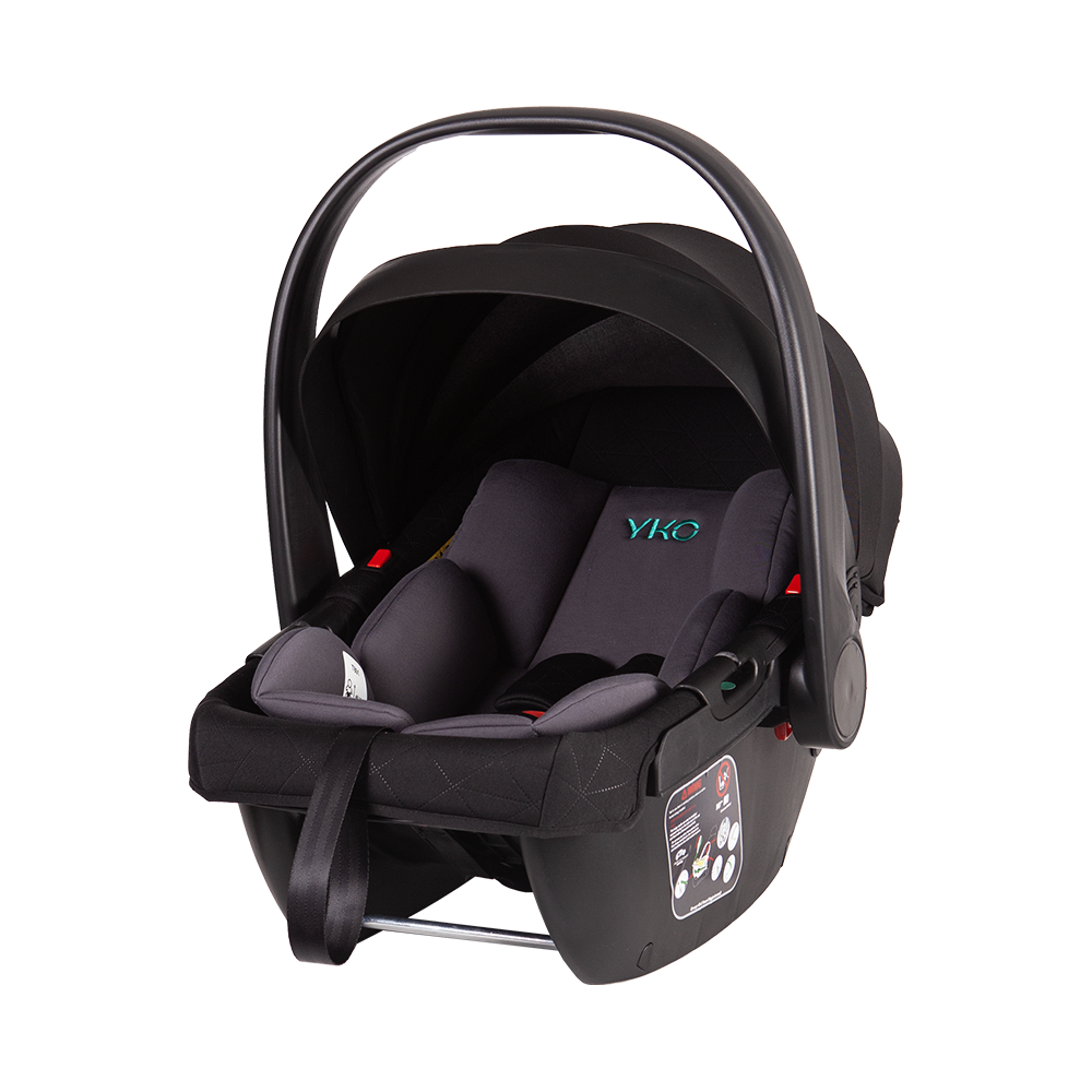 Lightweight Infant Car Seat with Large Canopy