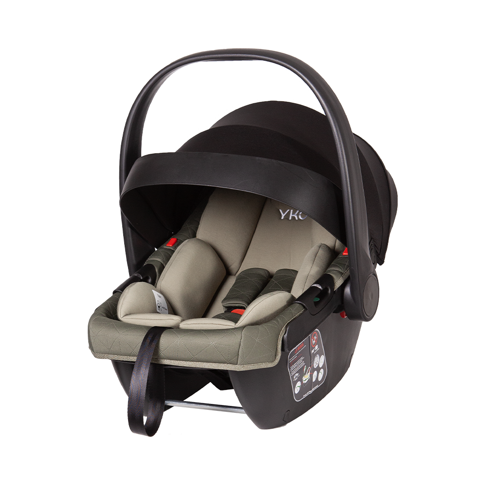 Lightweight Infant Car Seat with Large Canopy